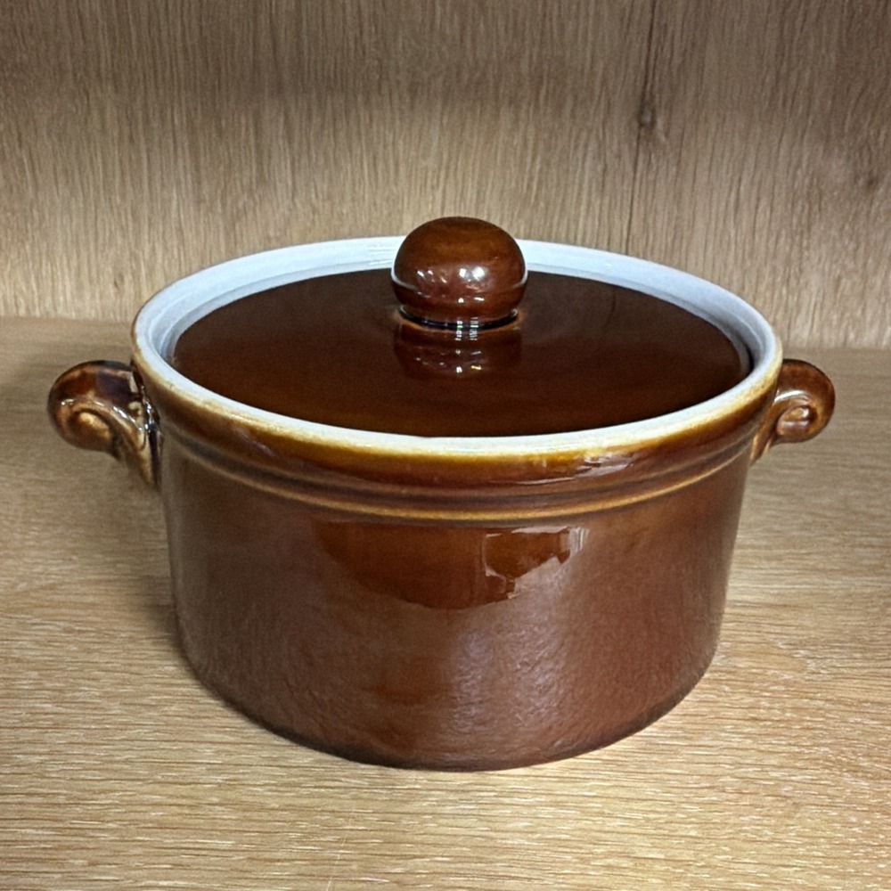Villeroy & Boch Brown Round Casserole‎ Dish Bakeware Luxembourg Glazed Ceramic